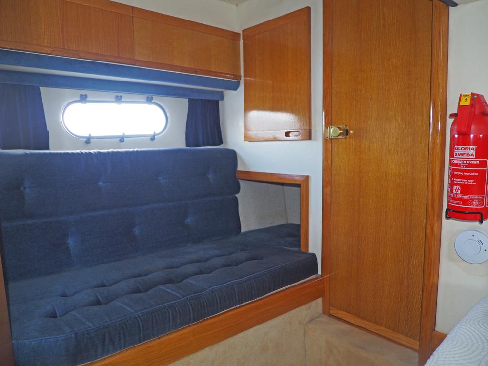 Cabine arri&egrave;re, H&eacute;bergements